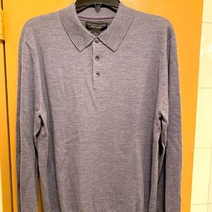 100% wool long sleeved shirt